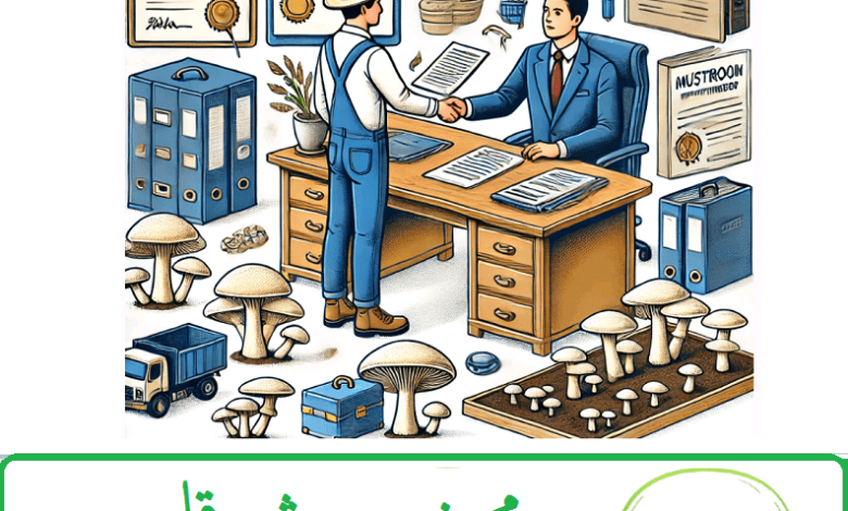 مجوز پرورش قارچ جهاد کشاورزی