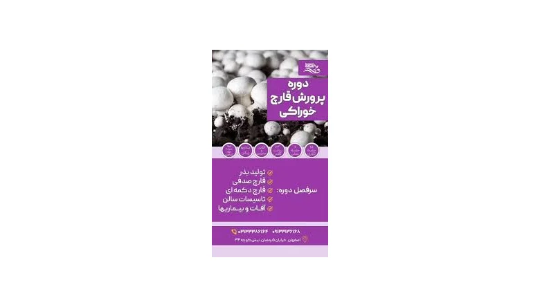 کلاسهای پرورش قارچ جهاد دانشگاهی خوبه