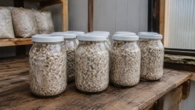 طرز تهیه بذر قارچ صدفی