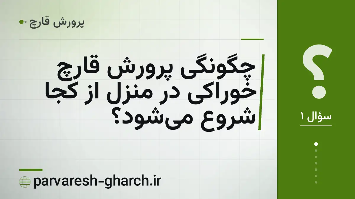 چگونگی پرورش قارچ خوراکی در منزل از کجا شروع میشود؟