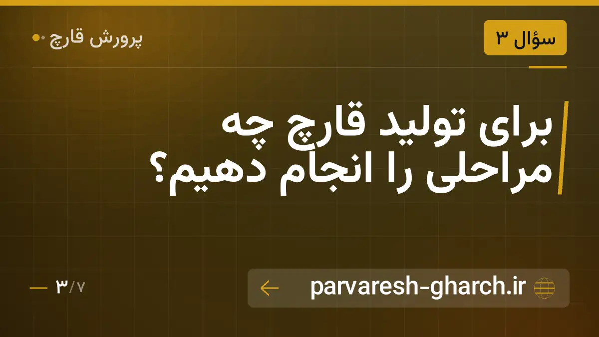 برای تولید قارچ چه مراحلی را انجام دهیم؟