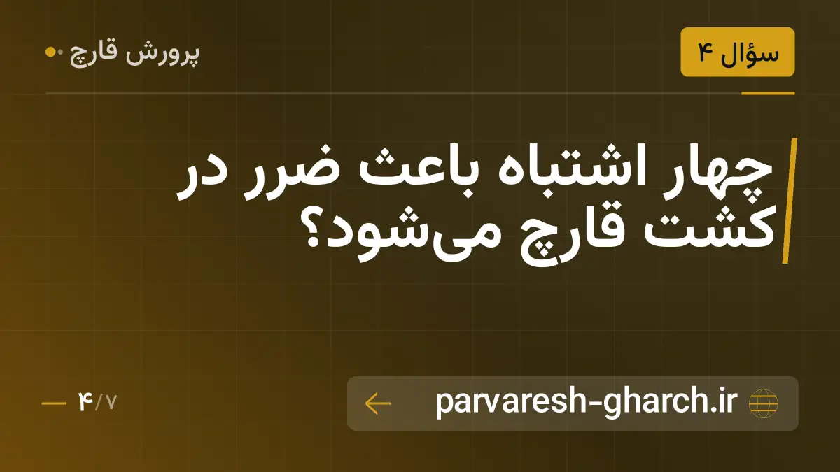 چهار اشتباه باعث ضرر در کشت قارچ می‌شود؟