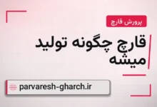 قارچ چگونه تولید میشه