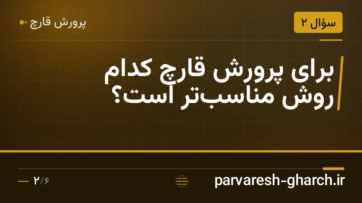 برای پرورش قارچ کدام روش مناسب‌تر است؟