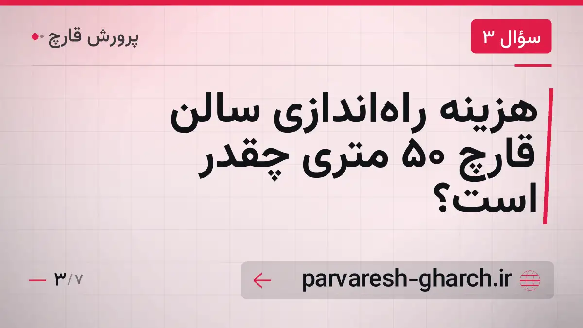 هزینه راه‌اندازی سالن قارچ 50 متری چقدر است؟